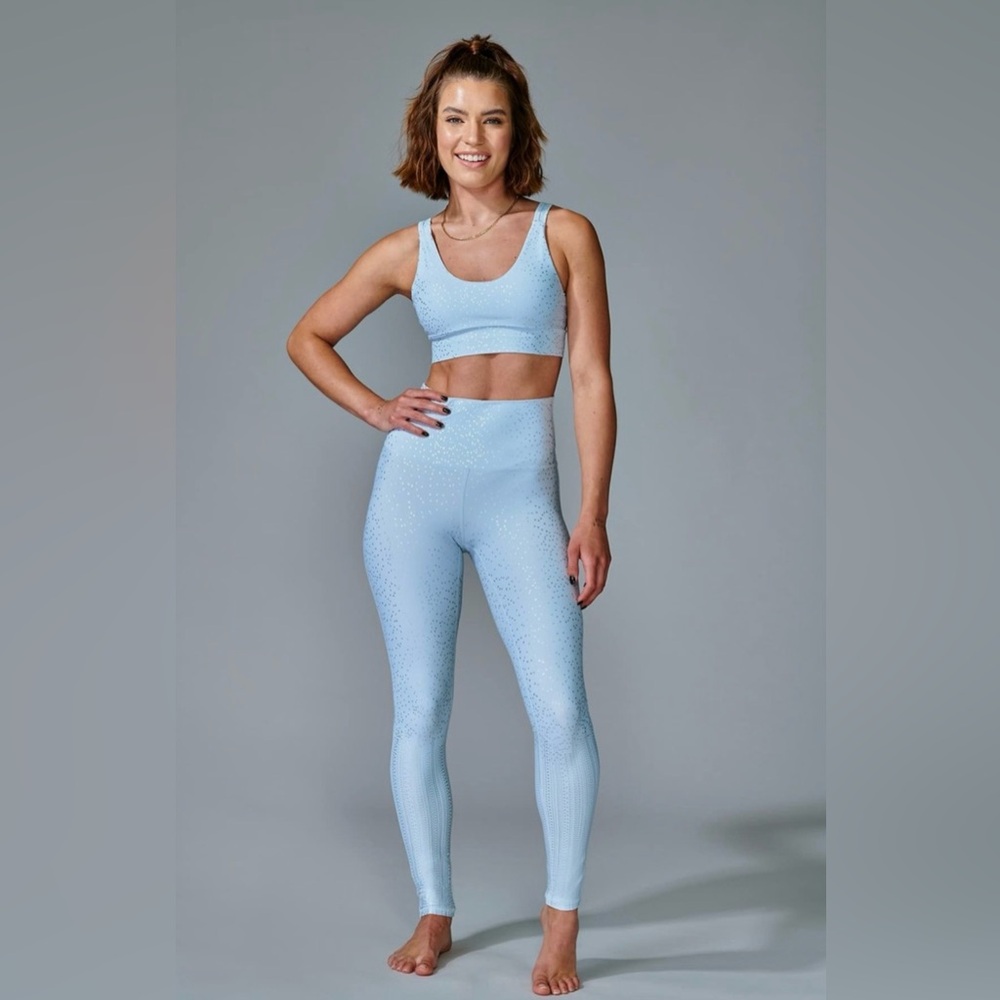 Electric Yoga “Together” Yoga Pants & Sports Bra Activewear Set Small